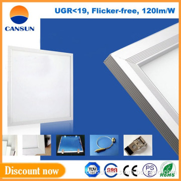 (600mmx600mm) panel light 36W 2'x2' squares led recessed panel light